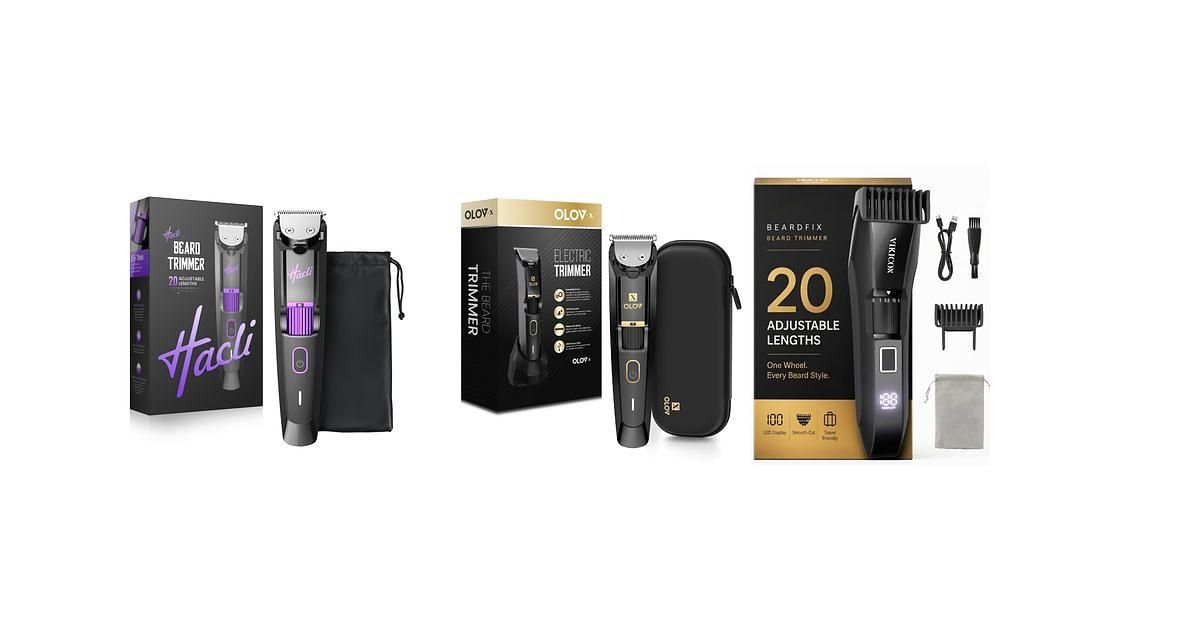 Beard Trimmers for a Neat Finish at Home