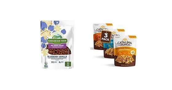 [SnS, AC] $5.66 | 2-Pack 8-Oz KIND Zero Added Sugar Granola Variety Pack at Amazon