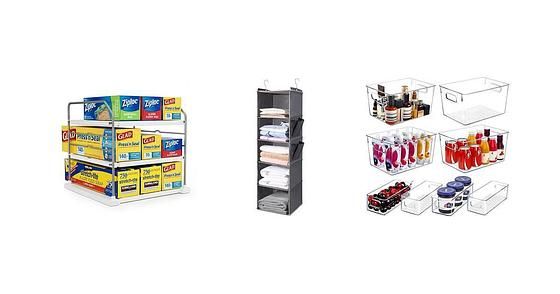 25-Piece Kemethy Plastic Drawer Organizers Set (4 Sizes ) Black $11.95, Pink $11.96 + Free Shipping w/ Prime or on $35+