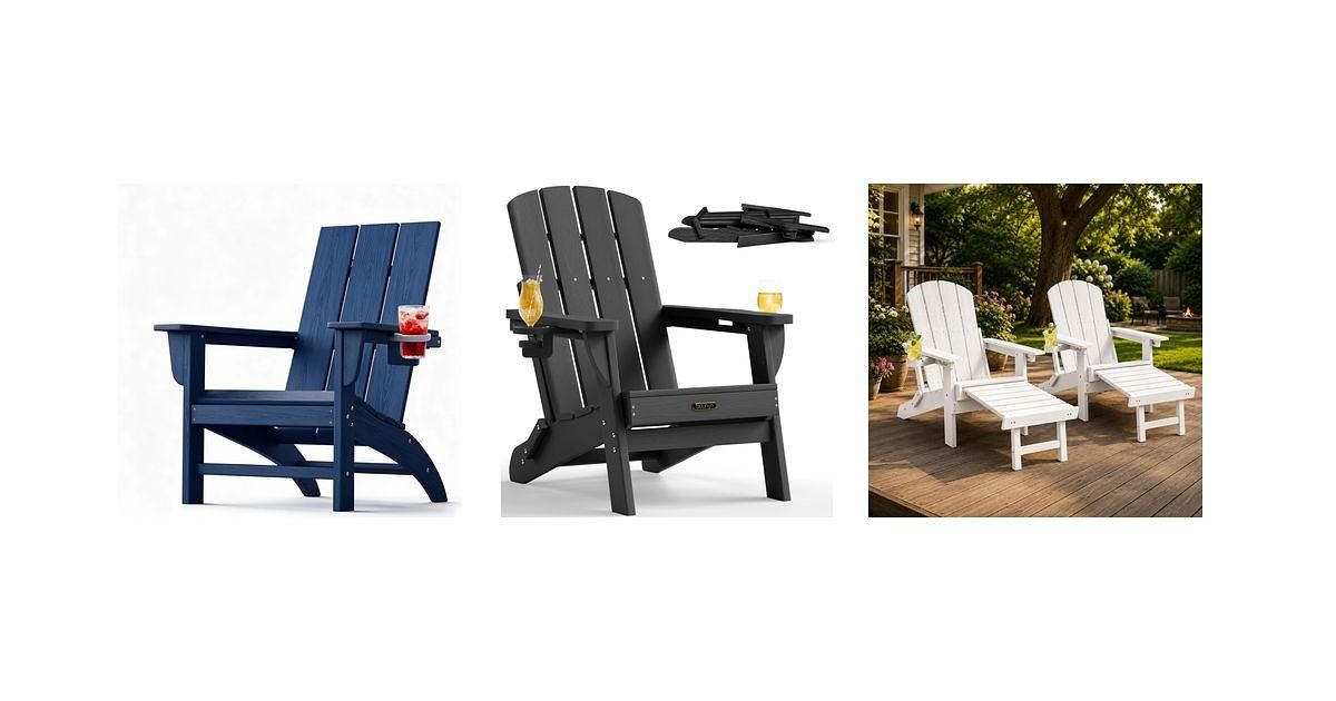 Relax Outdoors: Adirondack Chairs for Patios and Porches