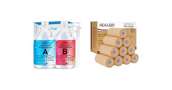 ymmv [AC]Gorilla 5-Min Epoxy Syringe (2 Pack), Clear, Gap-Filling Adhesive $9.33 + + Free S&H w/ Prime or $35+