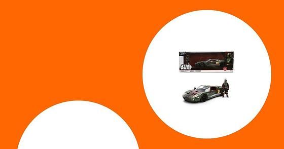 Jada Star Wars Boba Fett 2017 Ford GT 1:32 Scale Die-Cast Car $11.87 + Free Shipping w/ Prime or on $35+