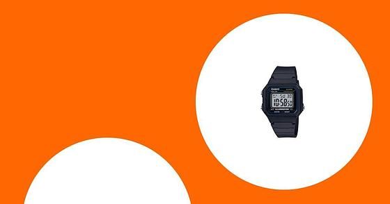 Casio MRW-230H Series (Blue/Red) $27.57 + Free S&H w/ Prime or $35+