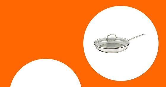 [AC] $31.99 | 12″ Cuisinart Skillet with Glass Cover at Amazon