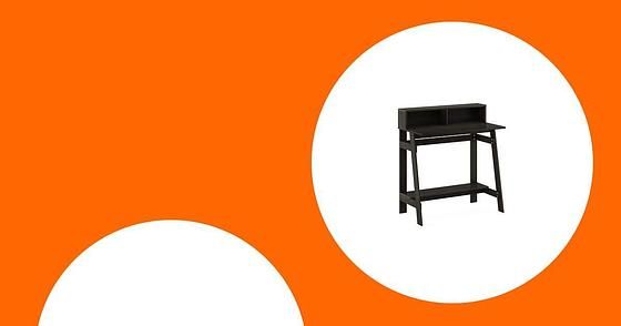 $16.70 | Furinno Simplistic a Frame Computer Desk, Espresso at Amazon