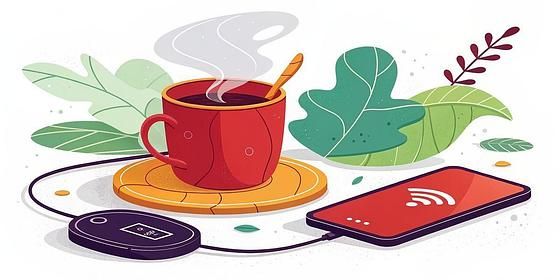 ワイヤレス充電器で生活をもっと便利に