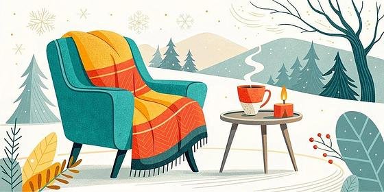 クリスマス前にチェック！暖かいブランケットで冬を乗り切る方法