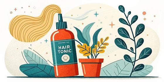 スカルプケア：ヘアトニックと育毛剤