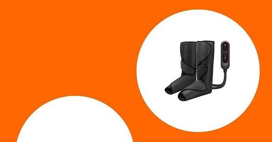 Massage jambes pour douleur & circulation | bottes pressotherapie FIT KING