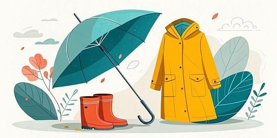 雨の日を快適にするレインウェア