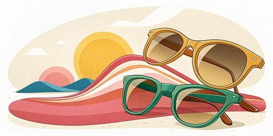 眼鏡の上から着用サングラスの魅力