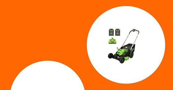 [NEW] $769 | EGO POWER+ Electric Lawn Mower, Includes (2) 56V 6.0Ah Batteries and 560W Charger - LM2244SP-2 at Amazon