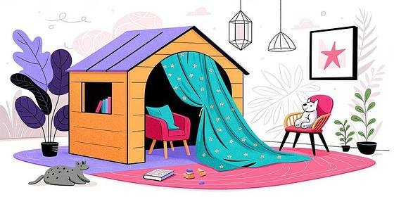 Create Magical Memories with These Indoor Playhouse Ideas