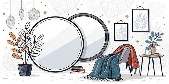 Réinventez Votre Décor avec ces Miroirs Muraux Modernes et Vintage