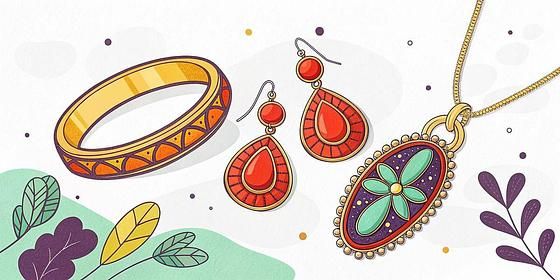 輝く！3つのジュエリーアイテム