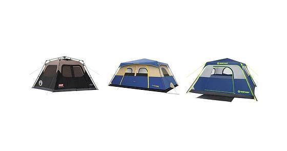 Coleman Skylodge Instant Tent with Rainfly, 4/6/8 Person Family Tent Sets Up in a Minute, Includes Pre-Attached Poles & Carry Bag, from $213.99