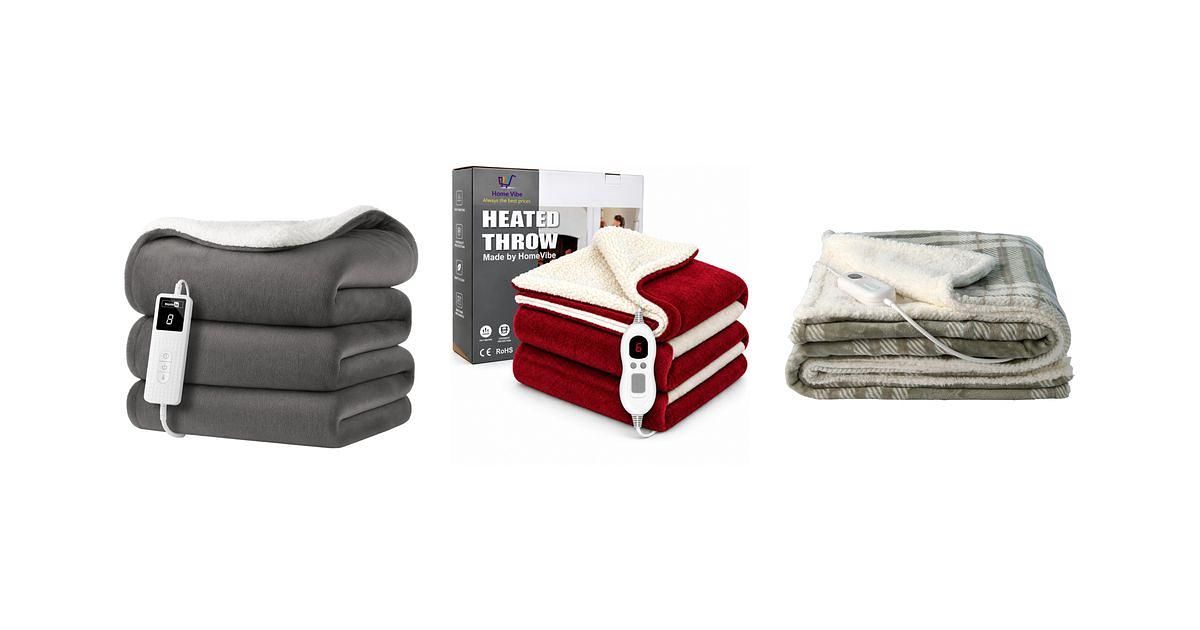Sleep Warmer for Less: Heated Throws Worth Buying