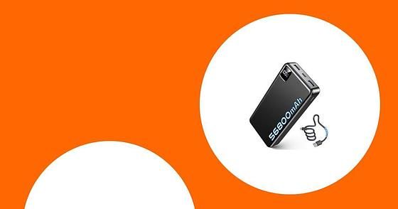 $14.99 | seaistar Portable Charger Power Bank 50000mAh, USB-C PD 30W (Gray) at Woot!