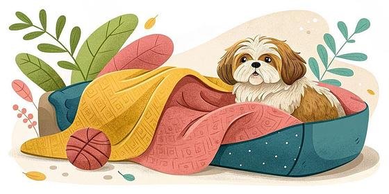 5 Cozy Shih Tzu Beds Your Pup Will Love This Fall