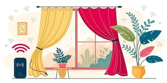 スマート カーテン自動開閉デバイス