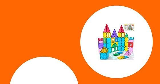 [Prime] 154-Piece VNLINA Magnetic Construction Building Blocks Set (City Building) $14.04 + Free Shipping