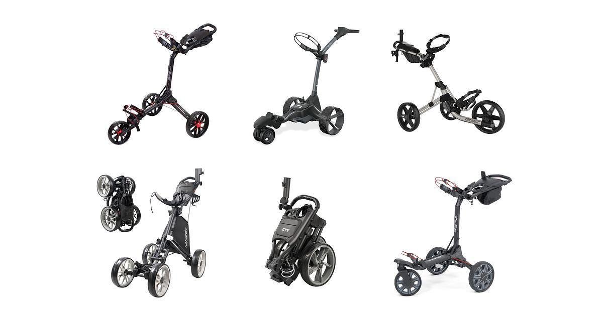 Best golf push carts for 2025 comparison