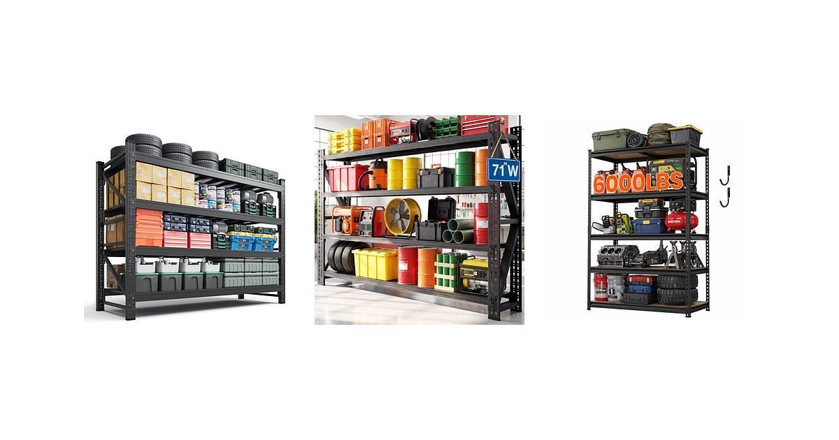 6 Garage Shelving Systems for Tools, Totes, and Sports Gear