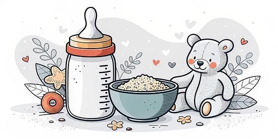 赤ちゃんの成長をサポートするミルク