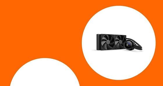 $19.99: NZXT F240 RGB Core 240mm All-in-One Fan Unit 2x120mm RGB High Static Pressure AIO Cooling Black/White at Amazon