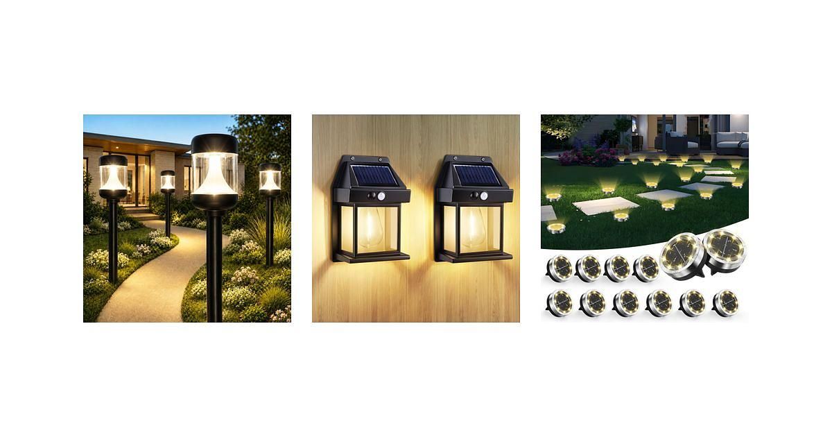 Great Solar Garden Lights Under £40 for Brighter Outdoor Spaces