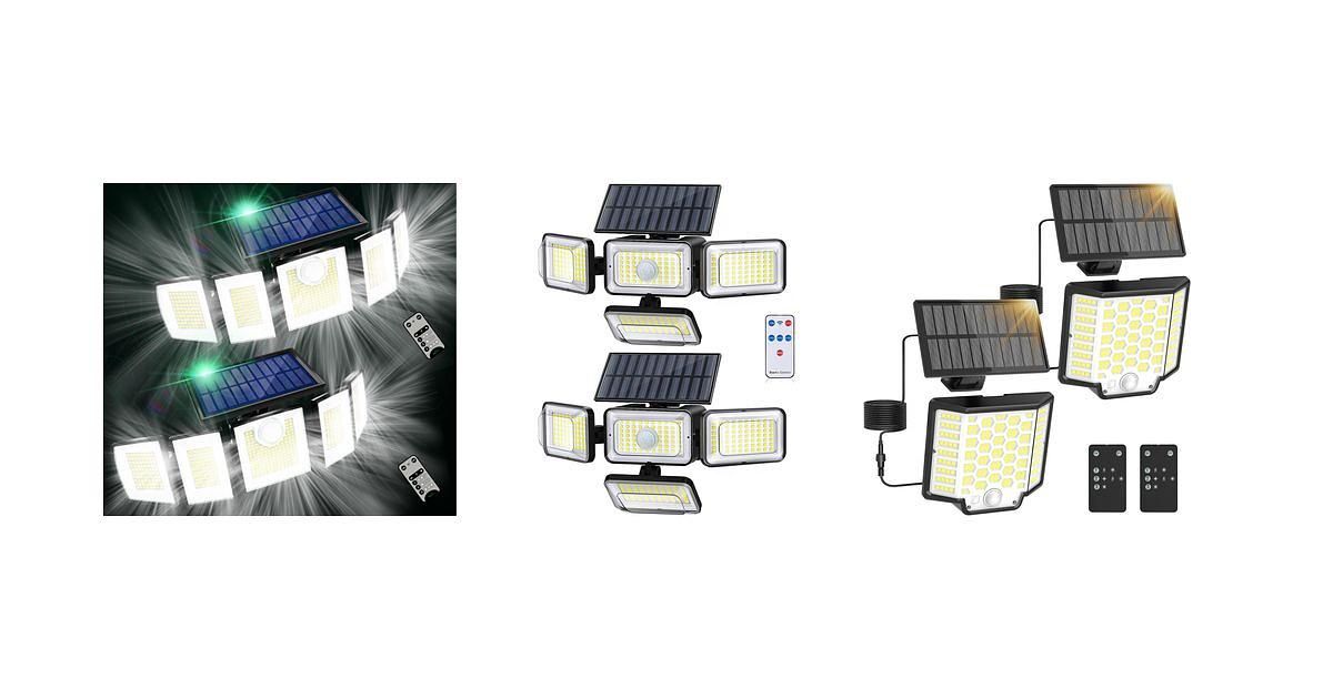 Brighten Dark Driveways: Motion-Sensor Solar Flood Lights Worth Buying