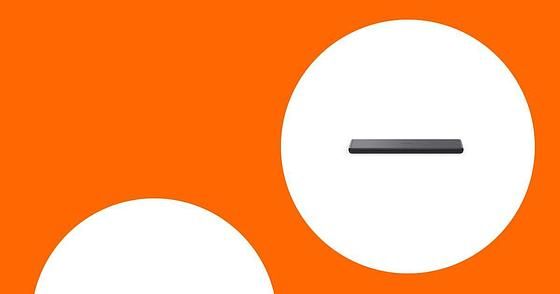 ULTIMEA 2.1ch Compact Sound Bar for TV, Built-in Subwoofer 120 watts Companion APP (Refurbished) $33.99
