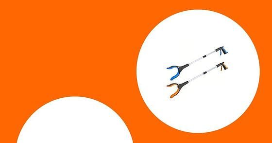 2-Pack 32” TopGrot Foldable Grabber Reacher Pickup Tool w/ 90° Rotating Jaw & Magnets $12.09 ($6.05 each) + Free Shipping w/ Prime or on $35+