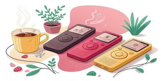 3つのAIボイスレコーダー