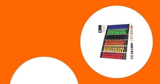 VEVOR 8-Pc Magnetic Socket Organizer Set, Holds up to 199 Sockets $34.48 Shipped