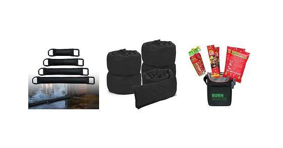 6 Pack VEVOR Flood Barrier, 2.7 x 1.4 ft Activated by Water $23.31 + Free S&H w/ Prime or $35+