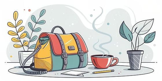 ヒップシートショルダーバッグで快適なお出かけを