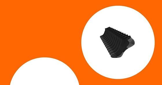 12-Pack Ahovit Invisible No Show Socks w/ Anti-Slip Silicone Heel Grips $11.24 + Free Shipping w/ Prime or on $35+