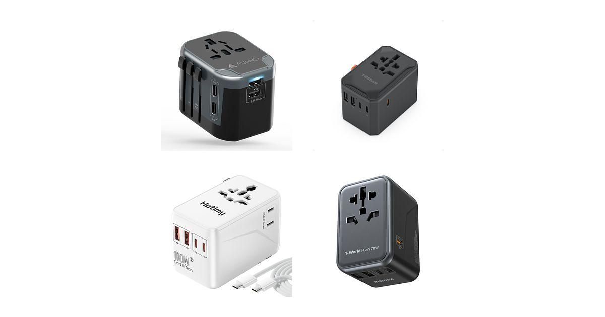 Best Universal Travel Adapters with USB-C for Multi-Device Charging