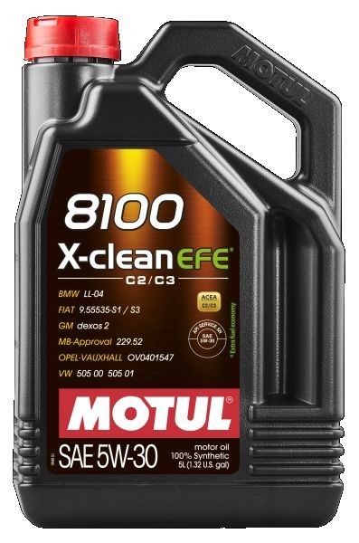 MOTUL 8100 X-Clean EFE 5W-30, 5l