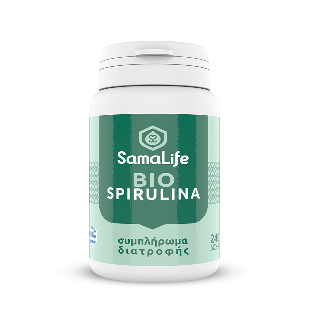 SamaLife BIO Spirulina 300mg 240 Tablets