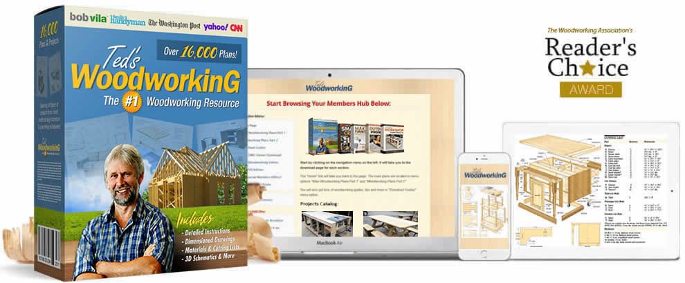 TedsWoodworking Review - Comprehensive woodworking plans package