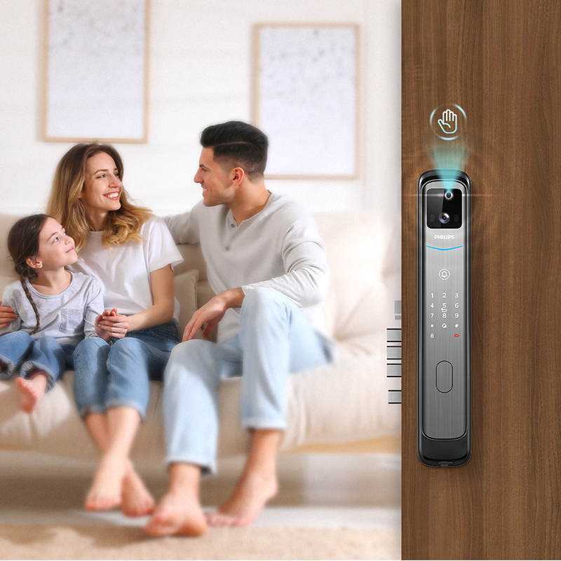 飛利浦 Philips EasyKey DDL702-FVP 人臉識別視像智能鎖