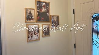 Framed Christmas Pictures Wall Decor