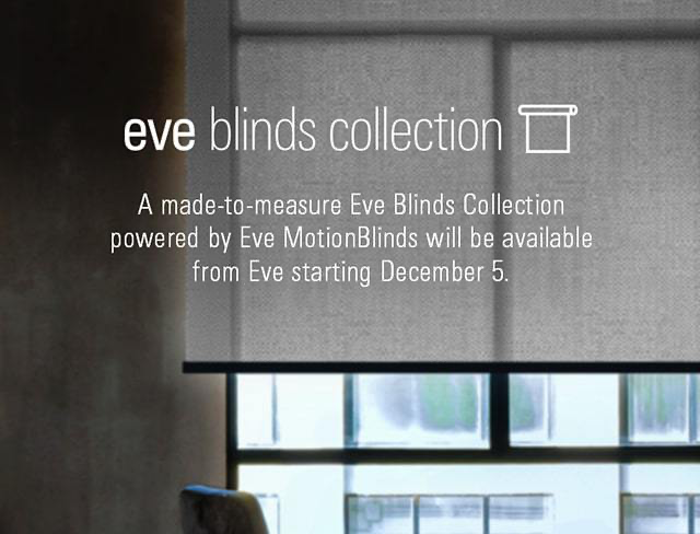 Eve Motionblinds 智能捲簾套餐