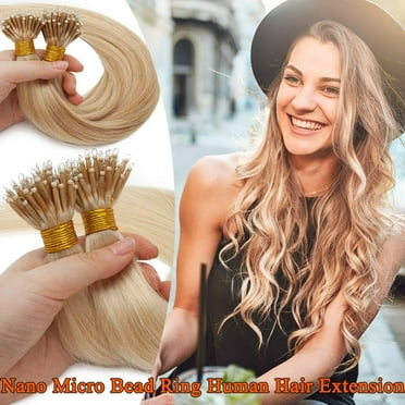 SEGO Nano Micro Bead Ring Human Hair Extension