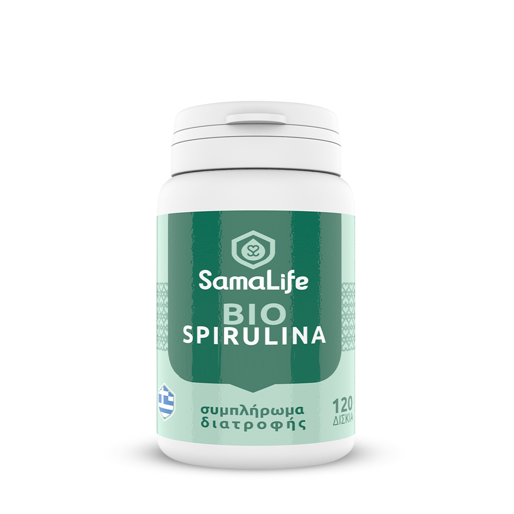 SamaLife BIO Spirulina 300mg 120 Tablets