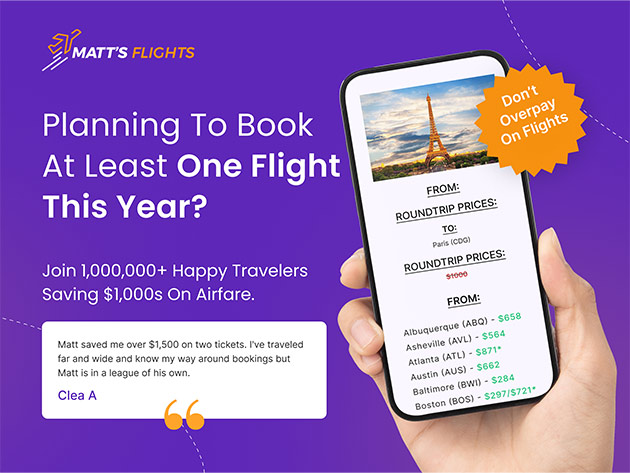 Matt's Flights Premium Plan