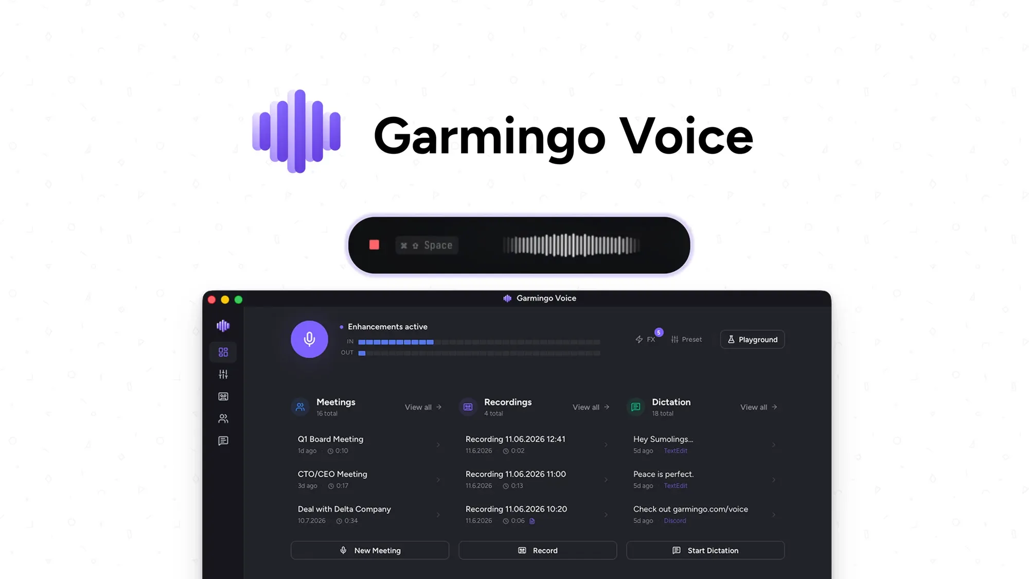 Garmingo Voice