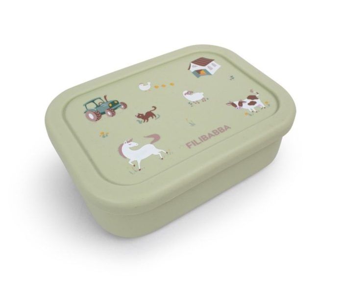 Filibabba Lunch Box &ndash; Bog Green